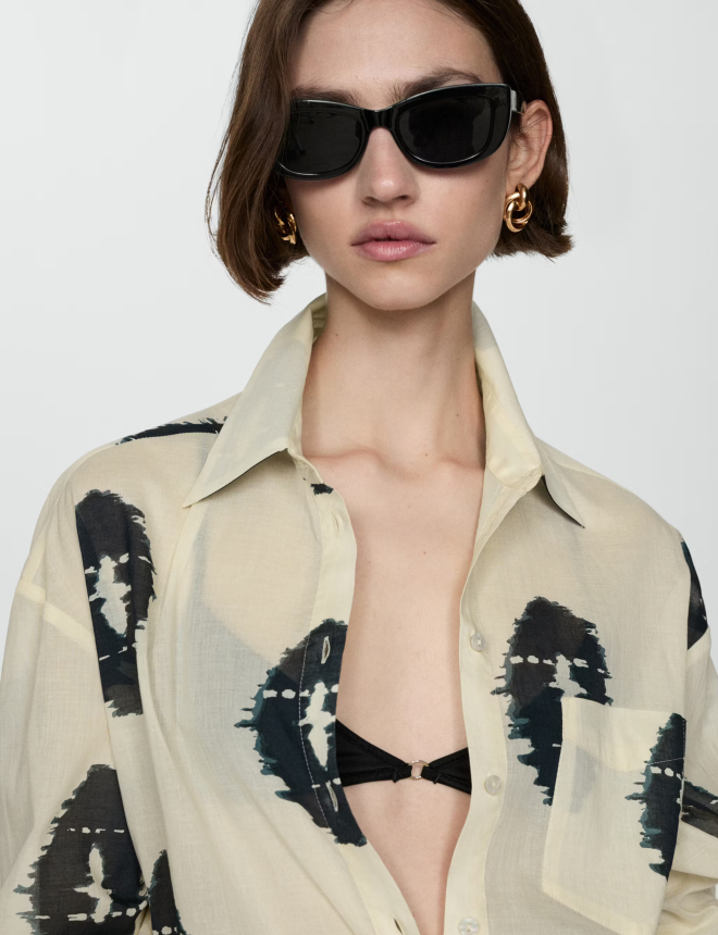 BLOUSE BRANDY