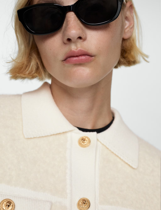 KNITTED JACKET NURIA