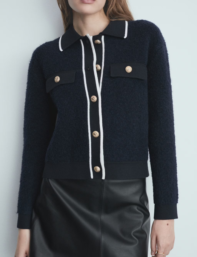 KNITTED JACKET NURIA
