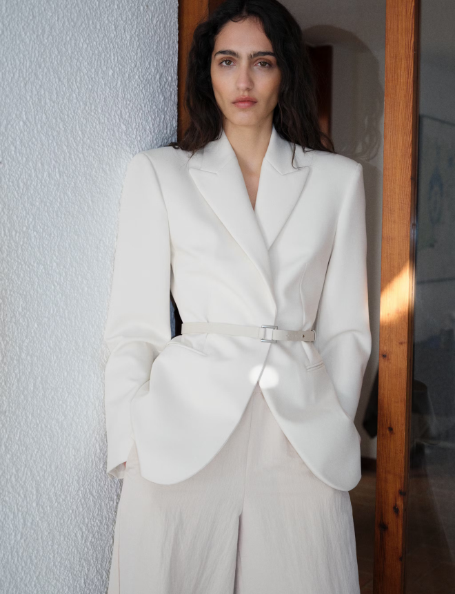 BLAZER BLANCHE