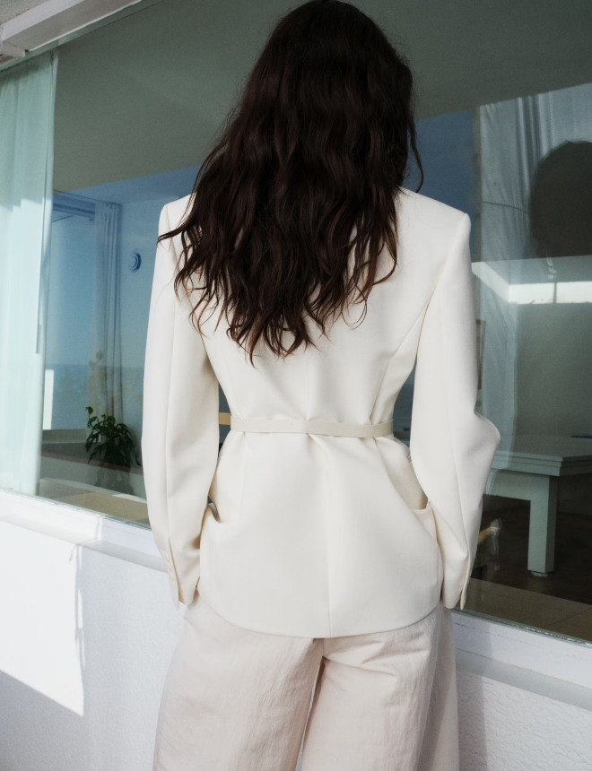 BLAZER BLANCHE